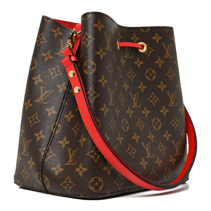 Louis Vuitton Monogram Neonoe MM Coquelicot 3 of 10