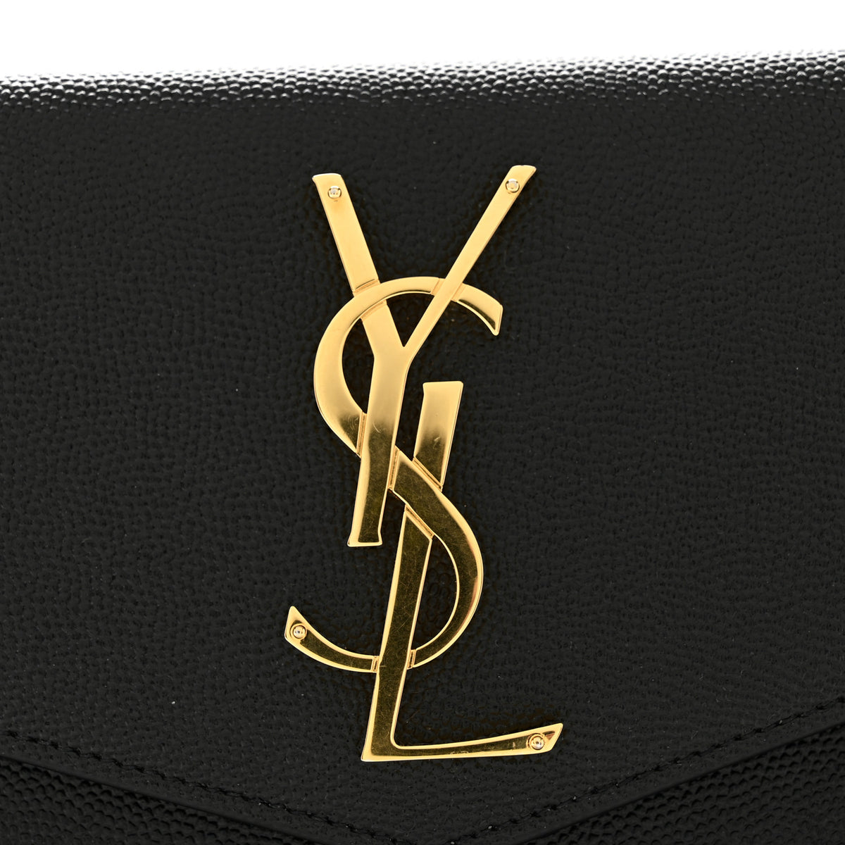 Saint Laurent Grain De Poudre Uptown Pouch Black 8 of 8