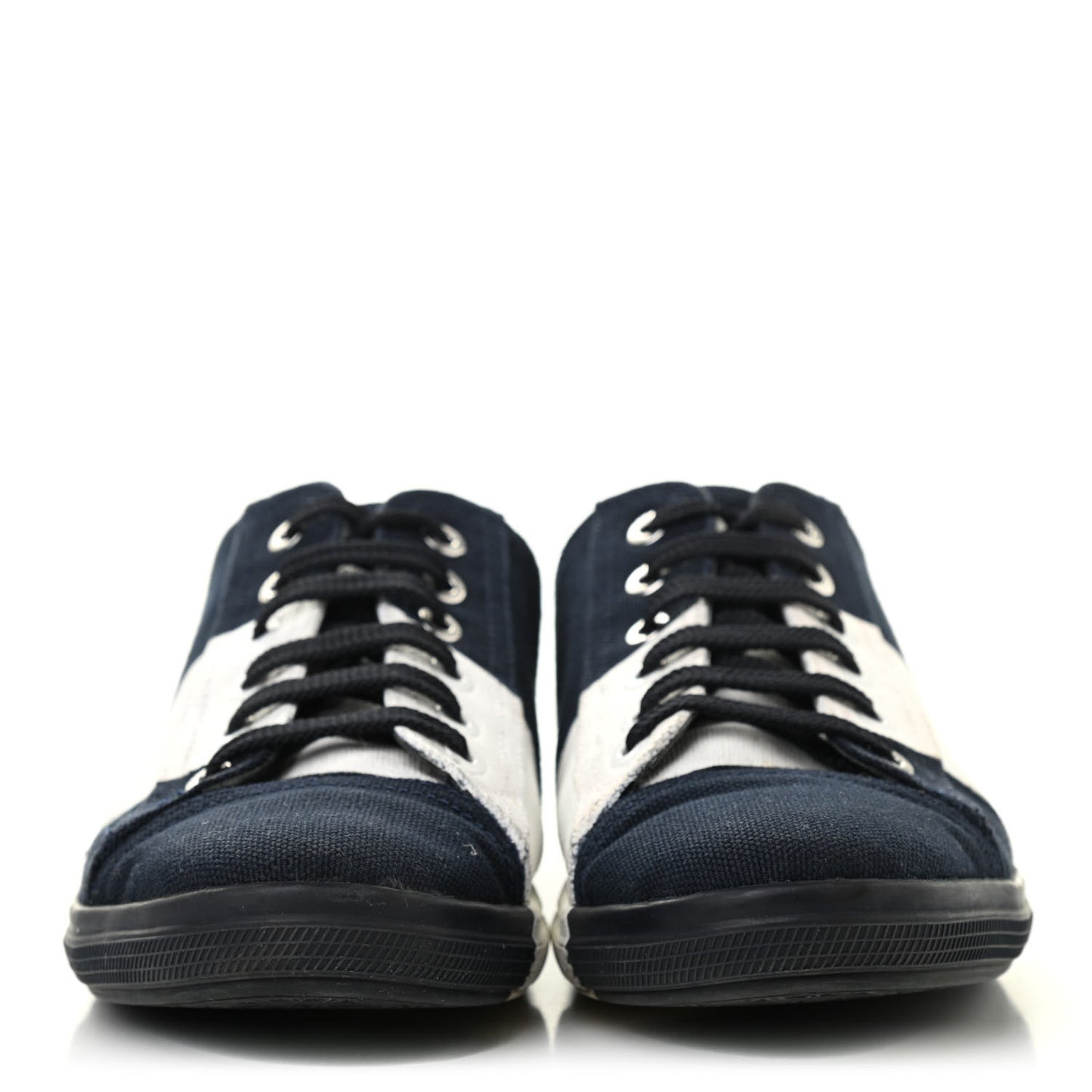 Canvas Tennis 37.5 Blue Marine White