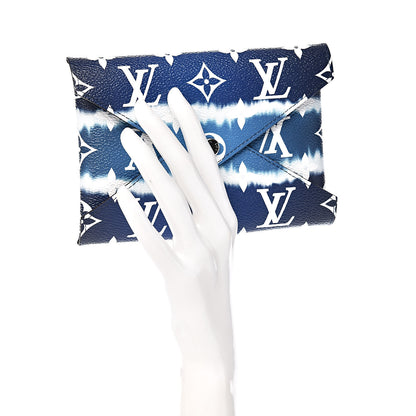 Louis Vuitton Monogram Escale Medium Kirigami Pochette Insert Blue 2 of 7