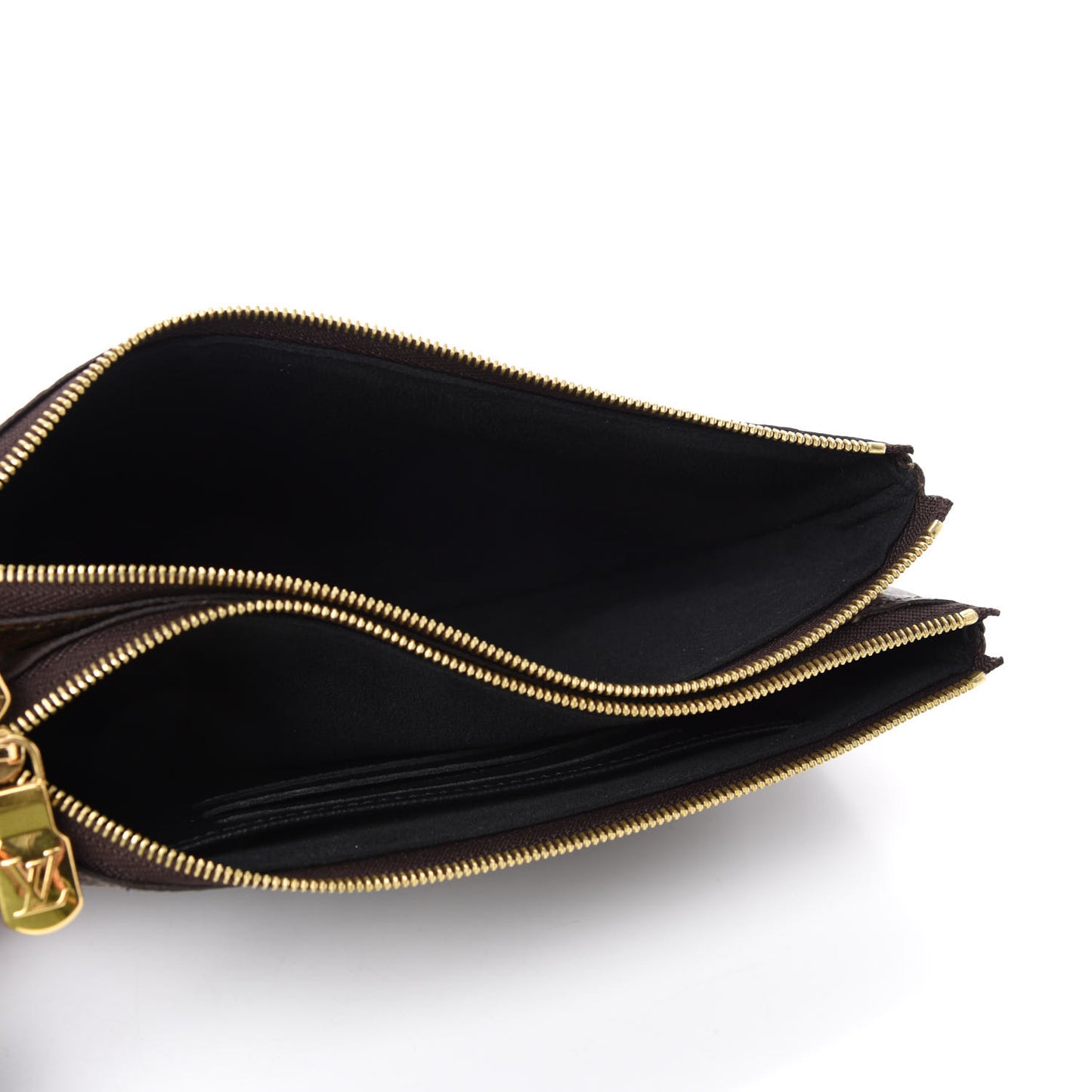 Reverse Monogram Giant Double Zip Pochette