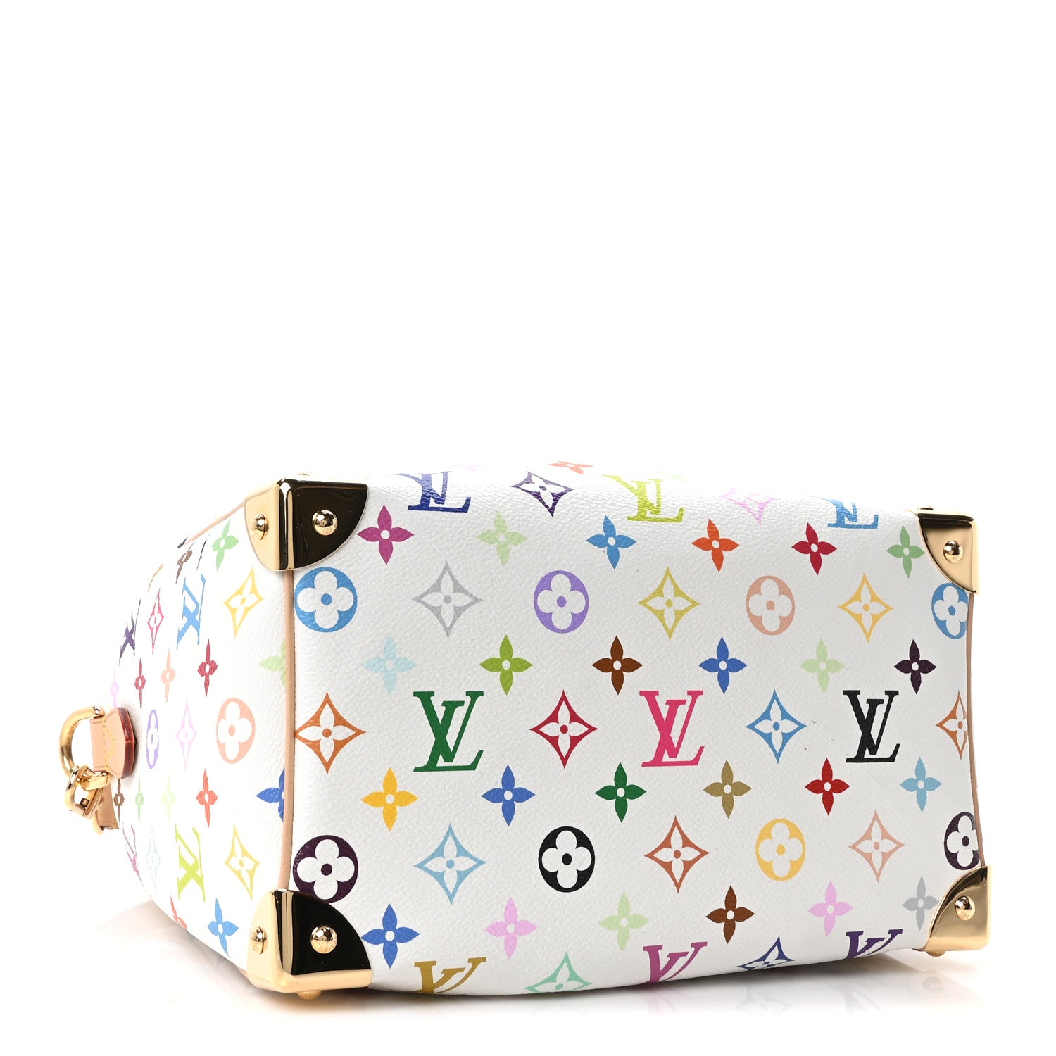 Louis Vuitton LV X TM Monogram Multicolor Speedy Bandouliere 25 White 4 of 9