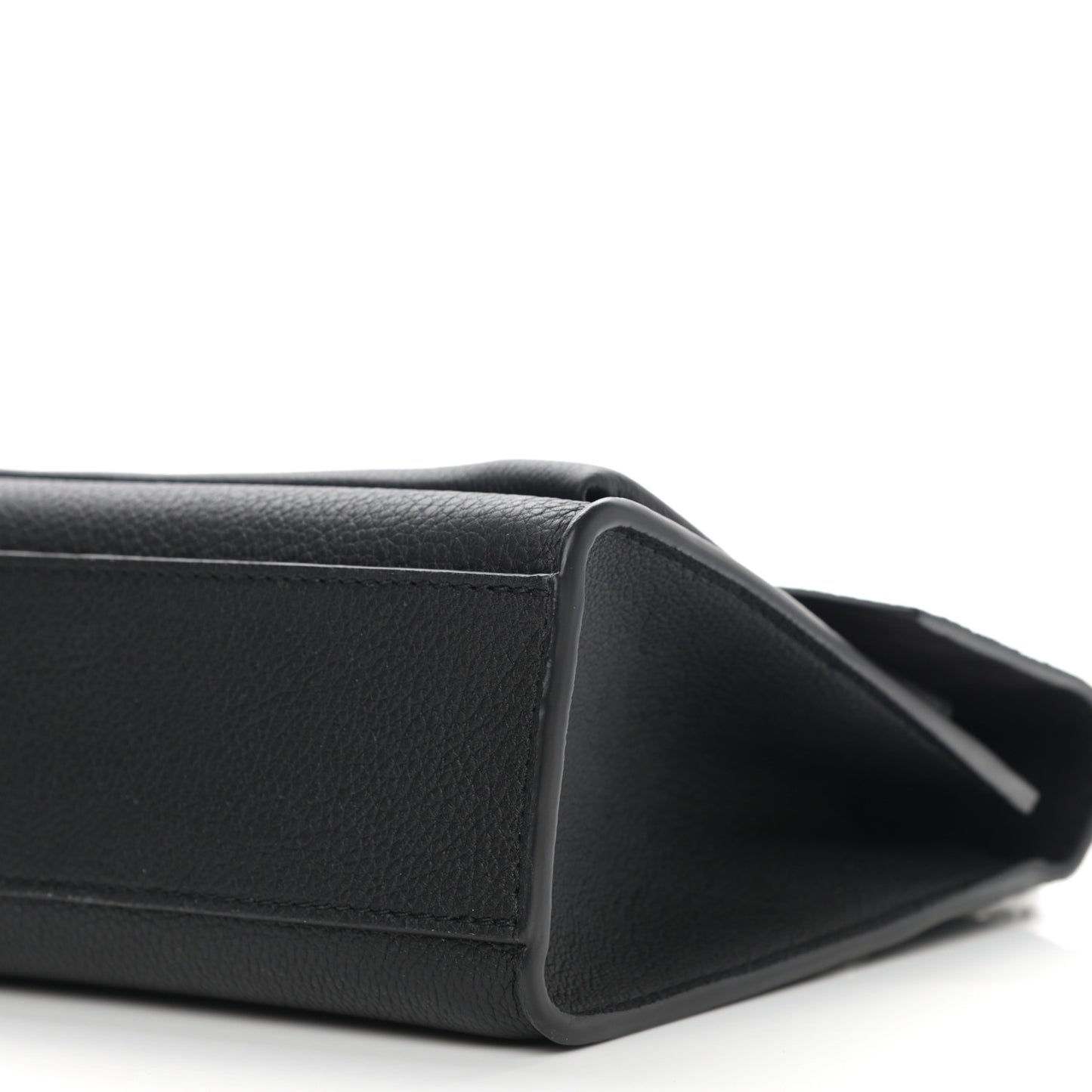 Soft Calfskin Mylockme Chain Bag BB Black