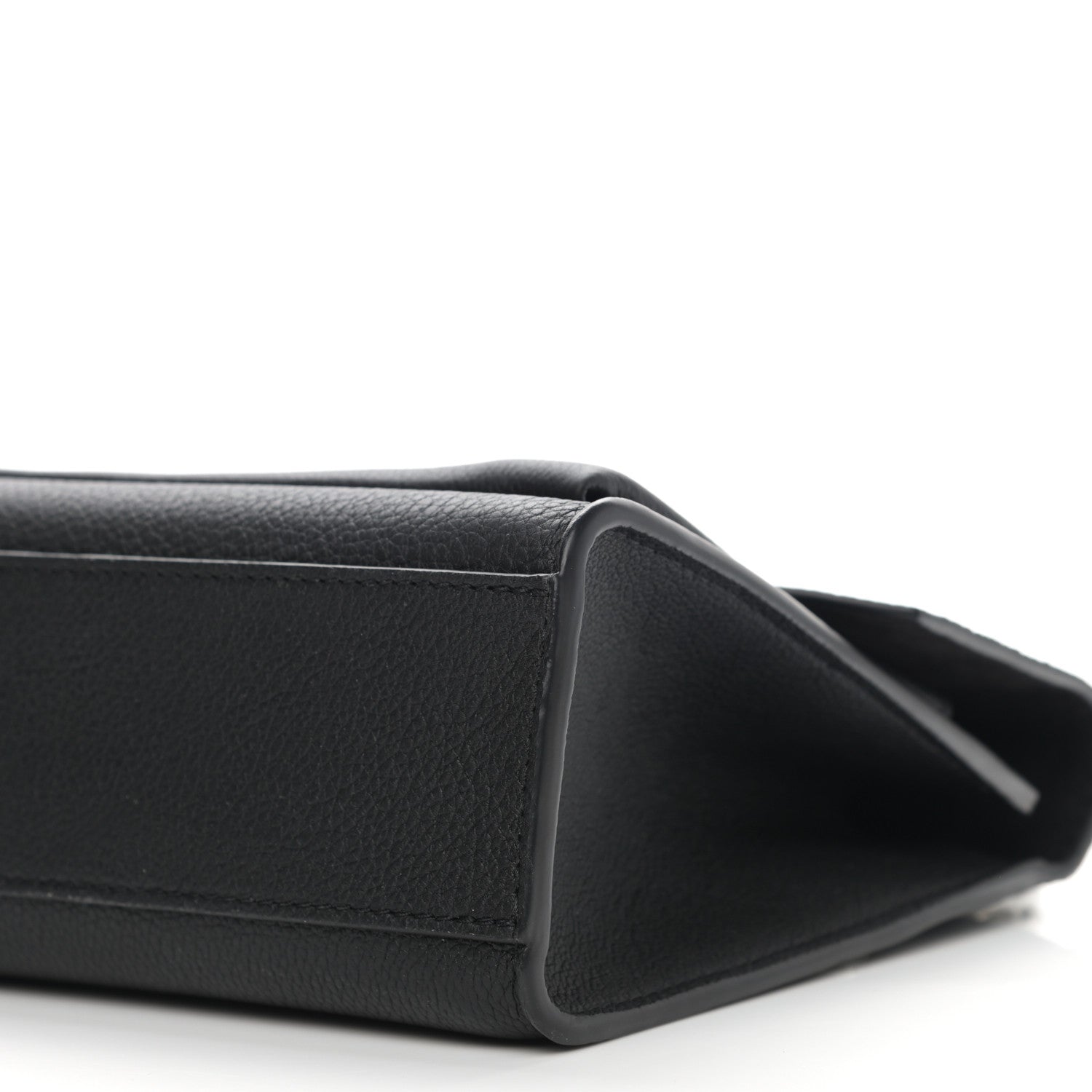 Louis Vuitton Soft Calfskin Mylockme Chain Bag BB Black 8 of 8