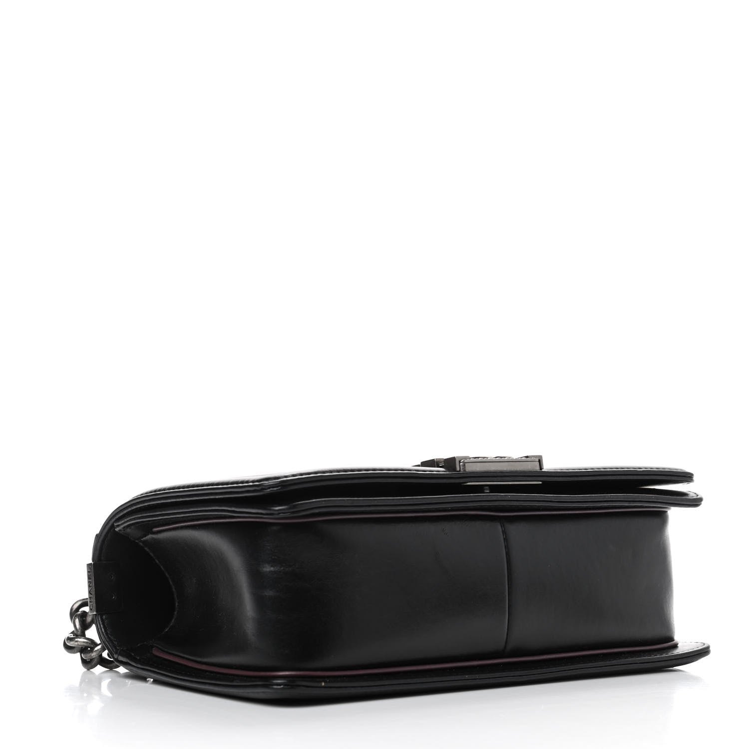 Chanel Calfskin Embossed Medium Paris Salzburg Boy Flap Black 3 of 5