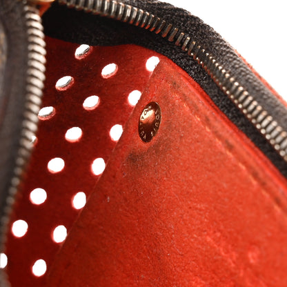 Louis Vuitton Monogram Perforated Key Pouch Orange 8 of 10