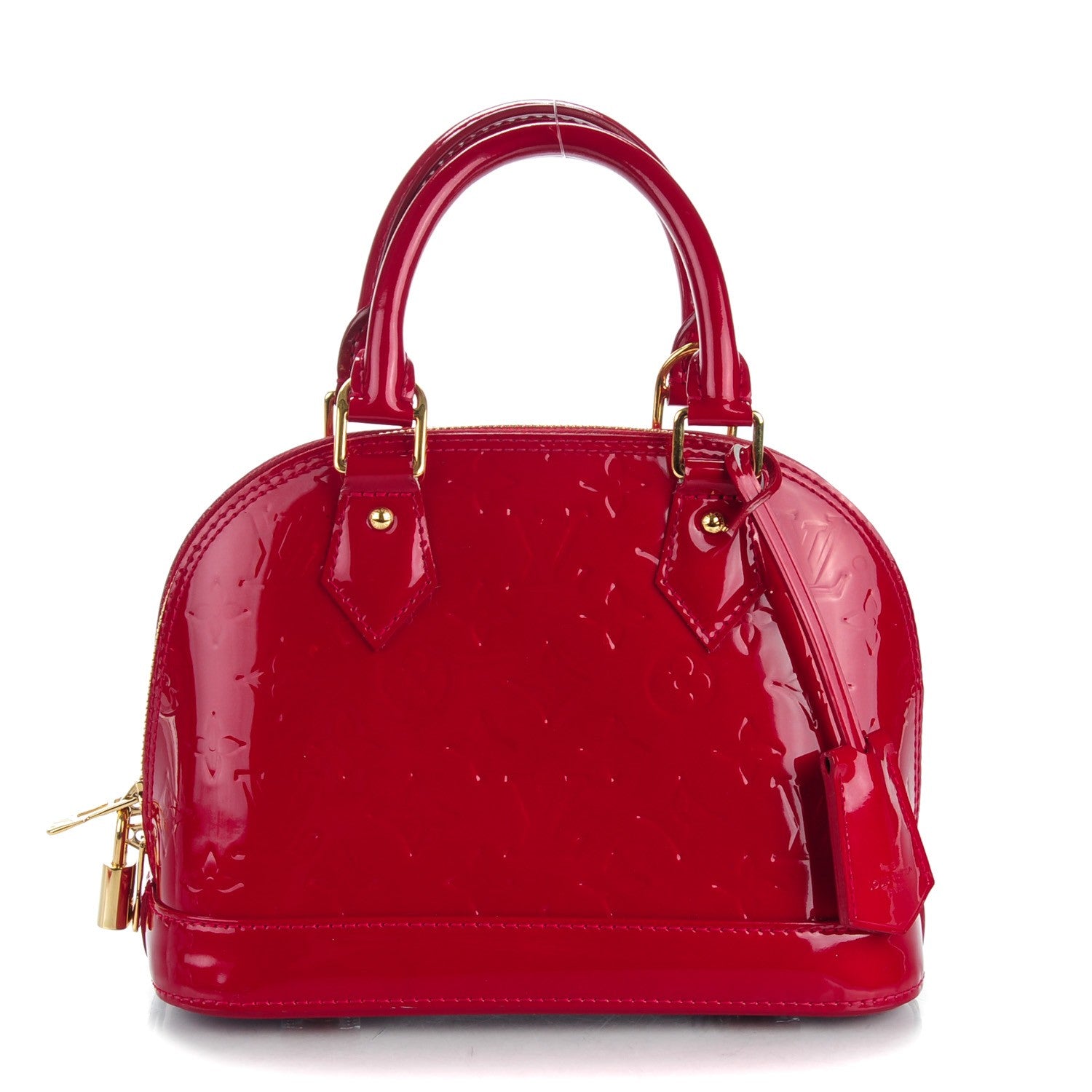 Louis Vuitton Vernis Alma BB Pomme D'Amour 1 of 8