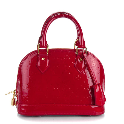 Louis Vuitton Vernis Alma BB Pomme D'Amour 1 of 8