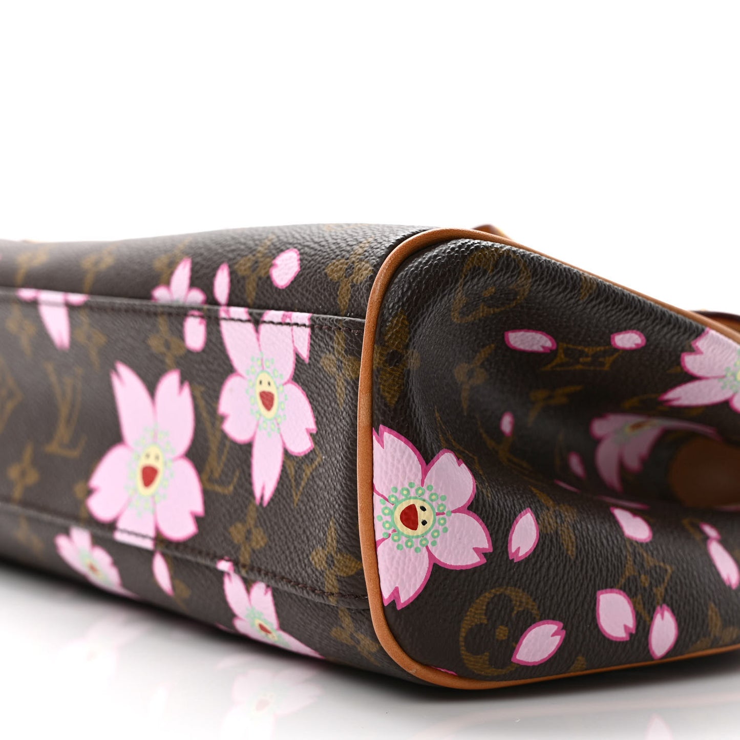 Monogram Cherry Blossom Sac Retro Bag Brown
