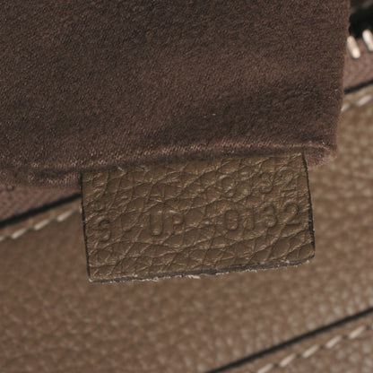 Celine Drummed Calfskin Micro Luggage Souris 8 of 8