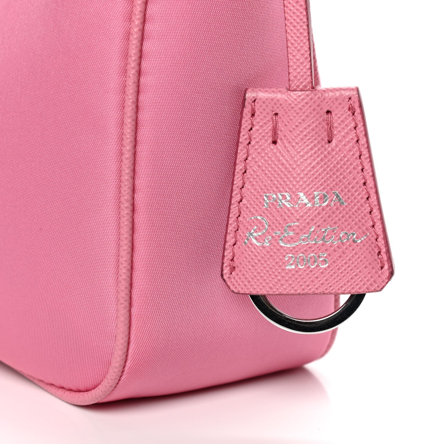 Prada Nylon Re-Edition 2005 Shoulder Bag Begonia 8 of 12
