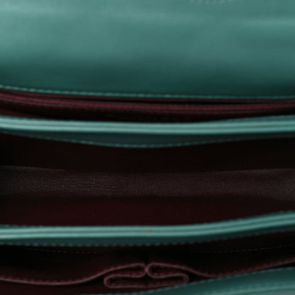 Chanel Lambskin Quilted Small Trendy CC Flap Dual Handle Bag Green 5 of 8