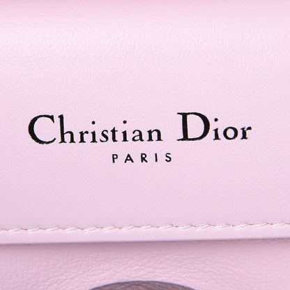 Christian Dior Metallic Patent Smooth Calfskin Mini Be Dior Flap Pink Fuchsia 6 of 9
