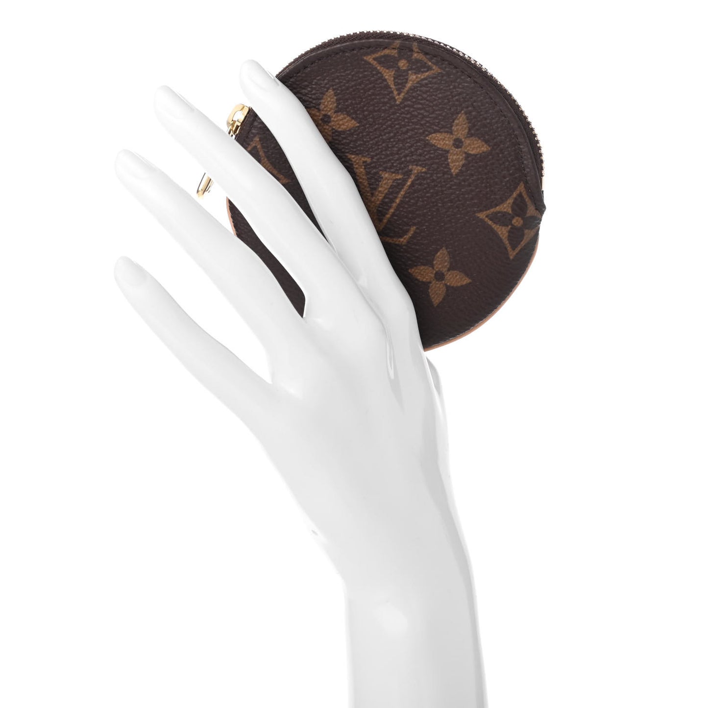 Monogram Round Coin Purse