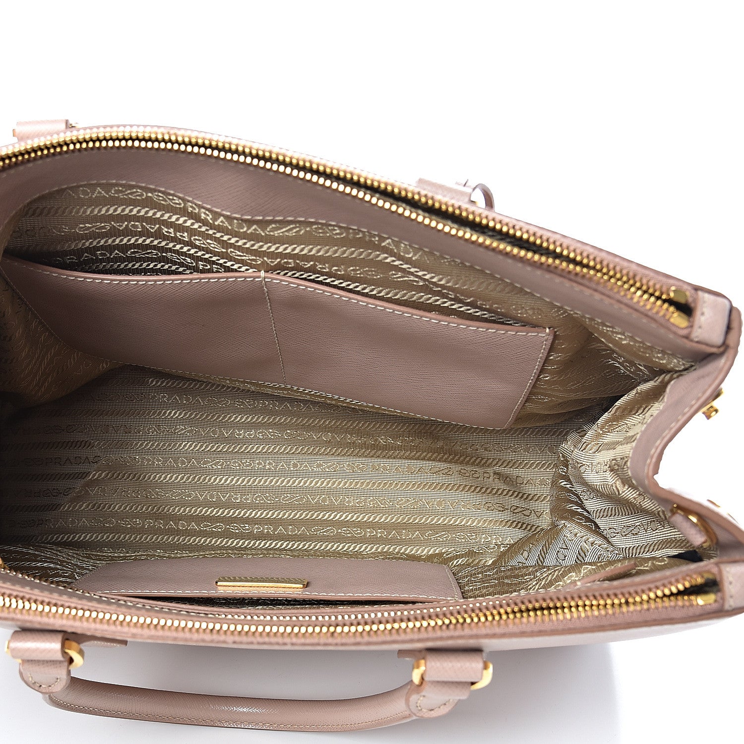 Prada Saffiano Medium Galleria Double Zip Tote Cammeo 5 of 17
