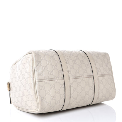 Gucci Guccissima Medium Joy Boston Off White 4 of 7