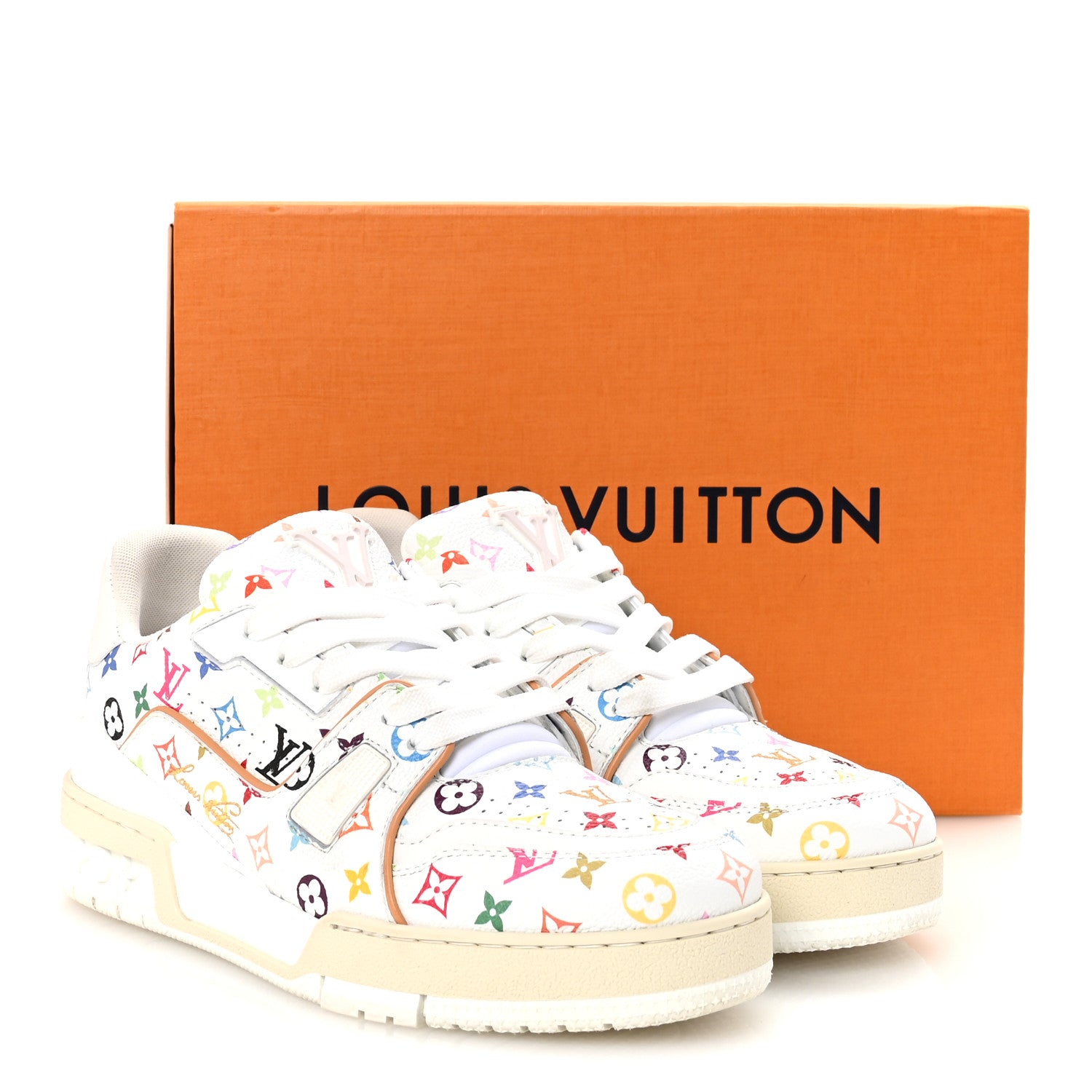 Louis Vuitton LV X TM Calfskin Monogram Multicolor Womens LV