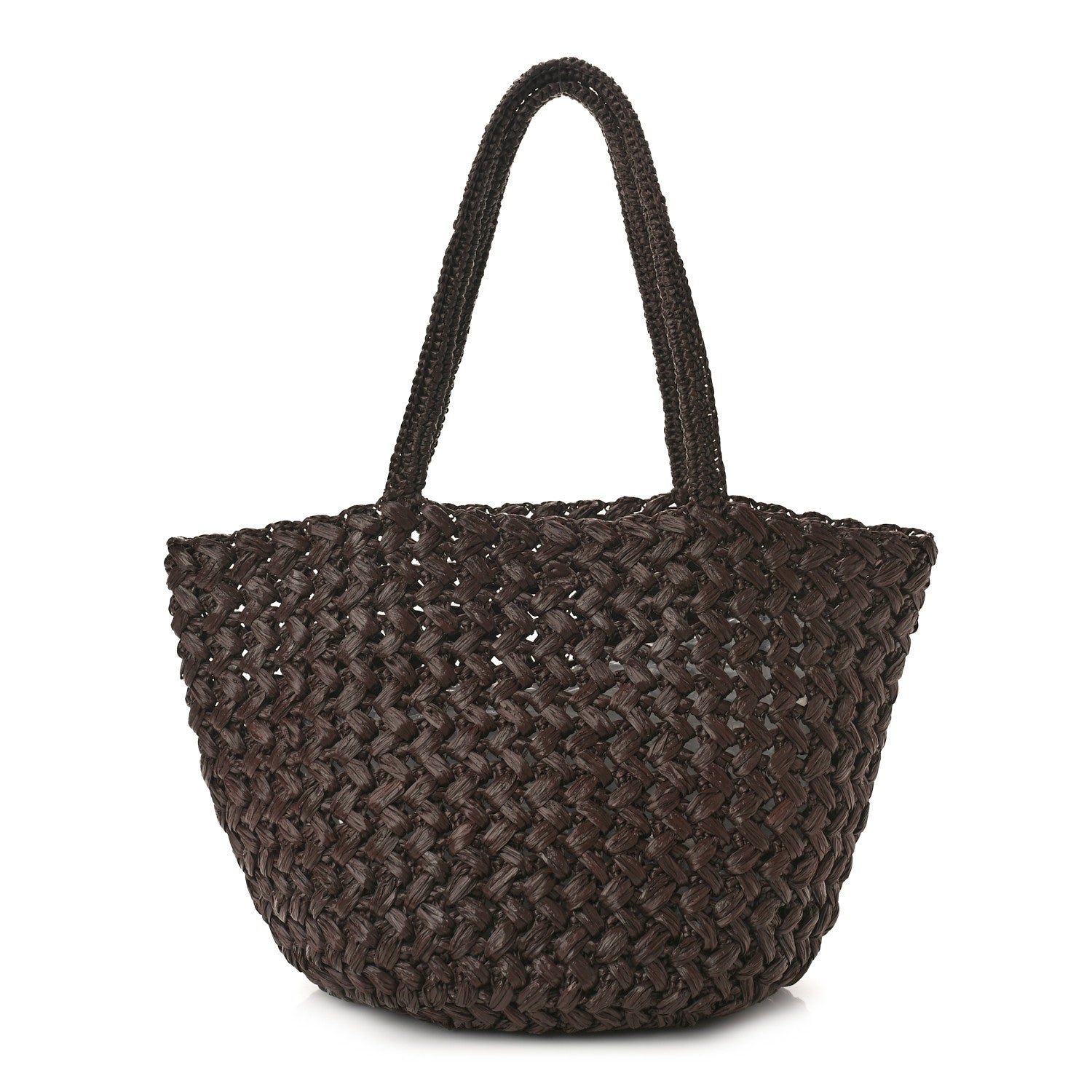 The Row Raffia Estelle Tote Bag Brown 1 of 10