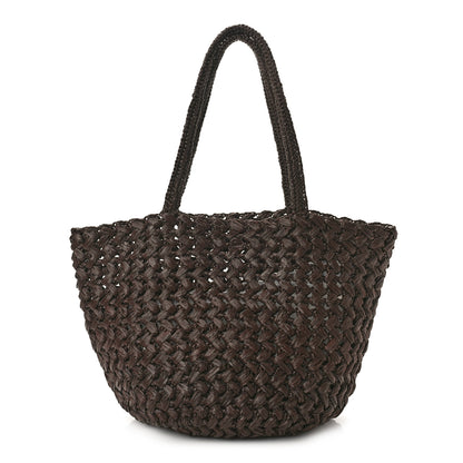 The Row Raffia Estelle Tote Bag Brown 1 of 10