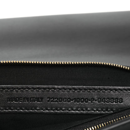 Balenciaga Smooth Calfskin Money Elongate Clutch Black 7 of 14