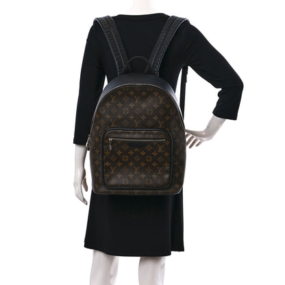 Louis Vuitton Monogram Macassar Josh NM Backpack 2 of 10
