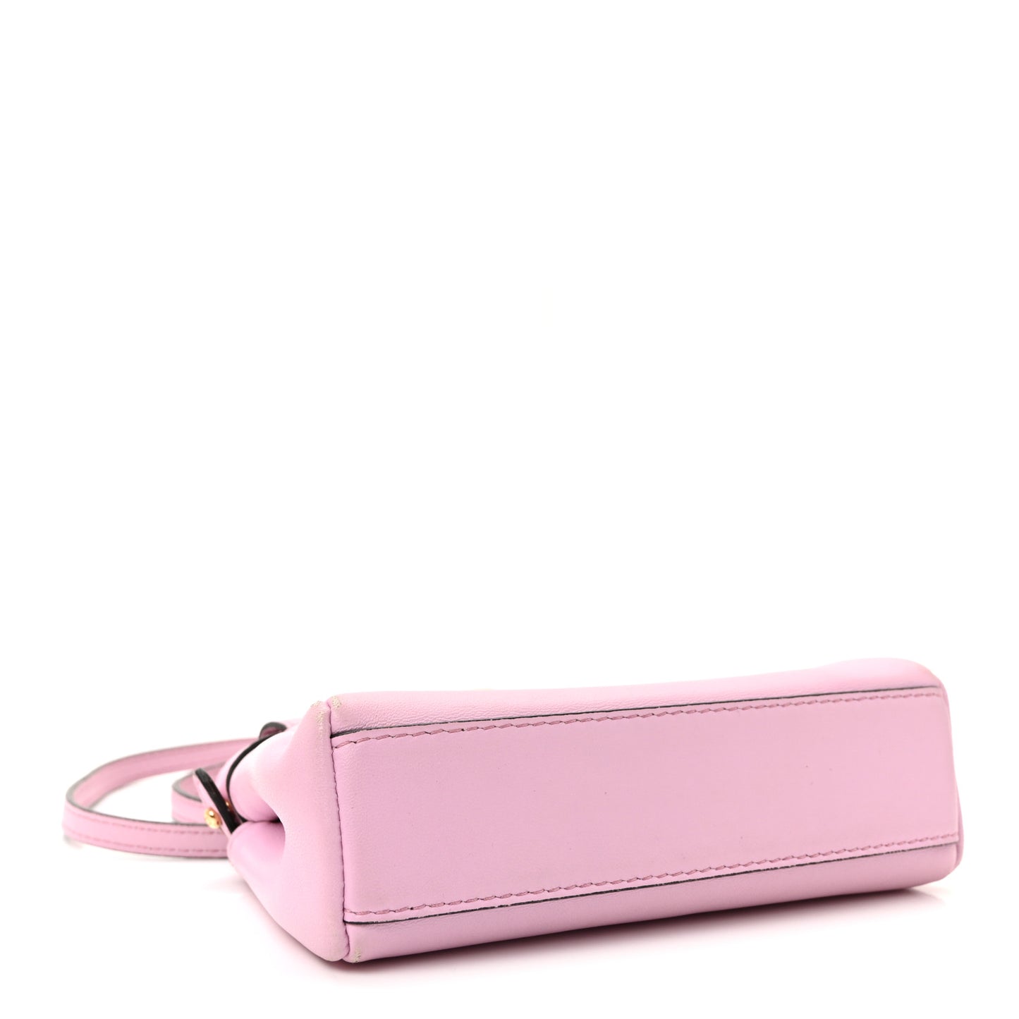 Shiny Nappa Micro Peekaboo Iconic Satchel Lavanda
