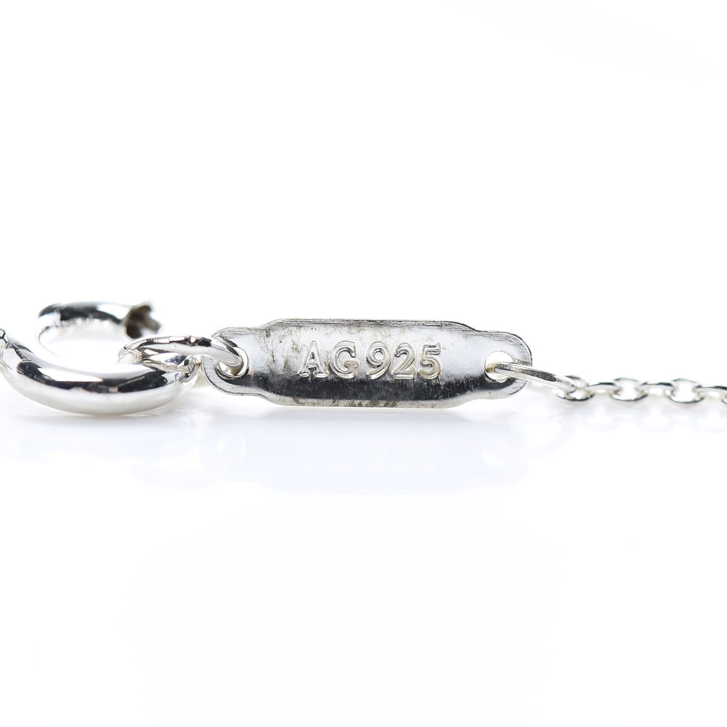 Sterling Silver Notes I Love You Double Heart Pendant Necklace
