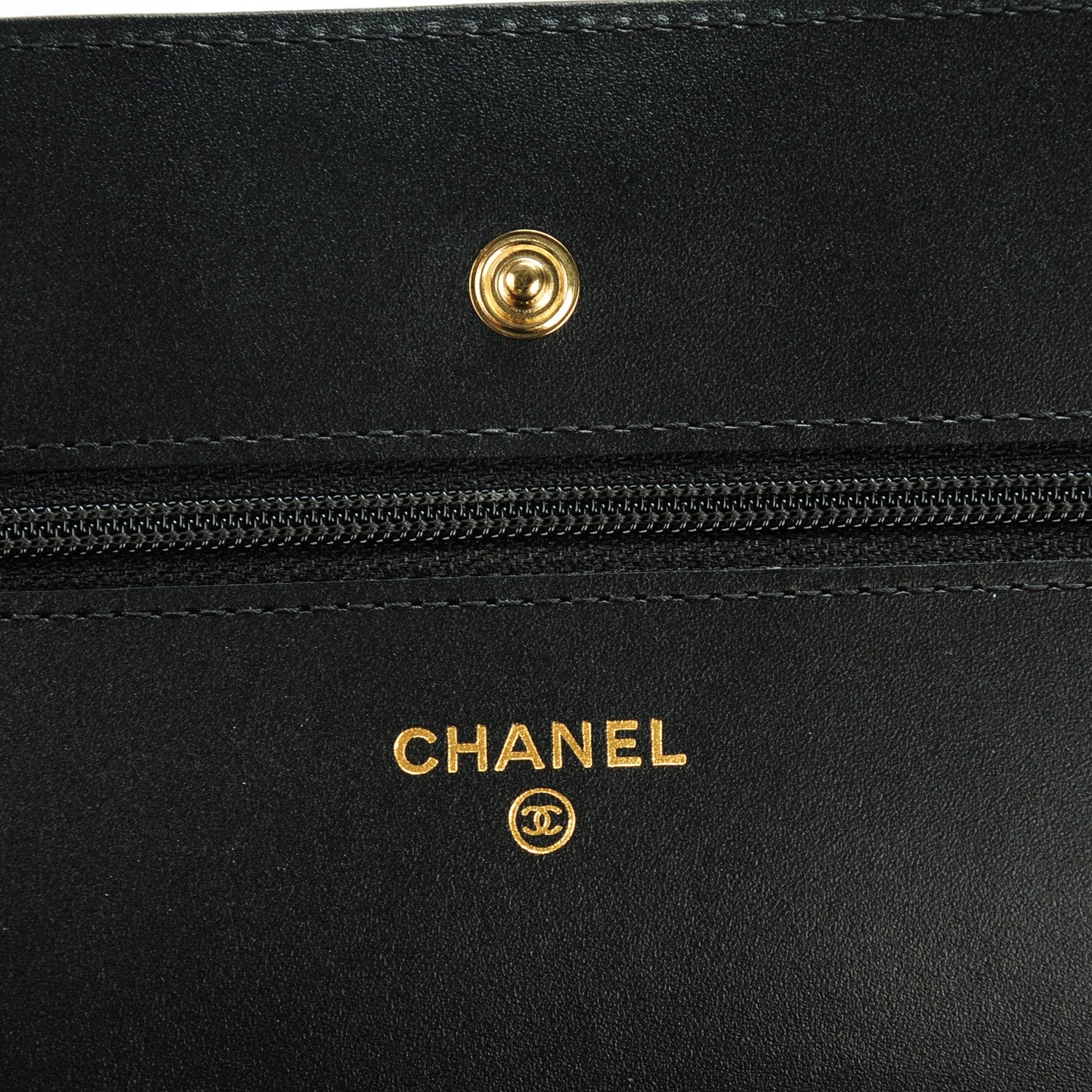 Chanel Aged Calfskin Casino 2.55 Reissue Wallet on Chain WOC Black 5 of 8