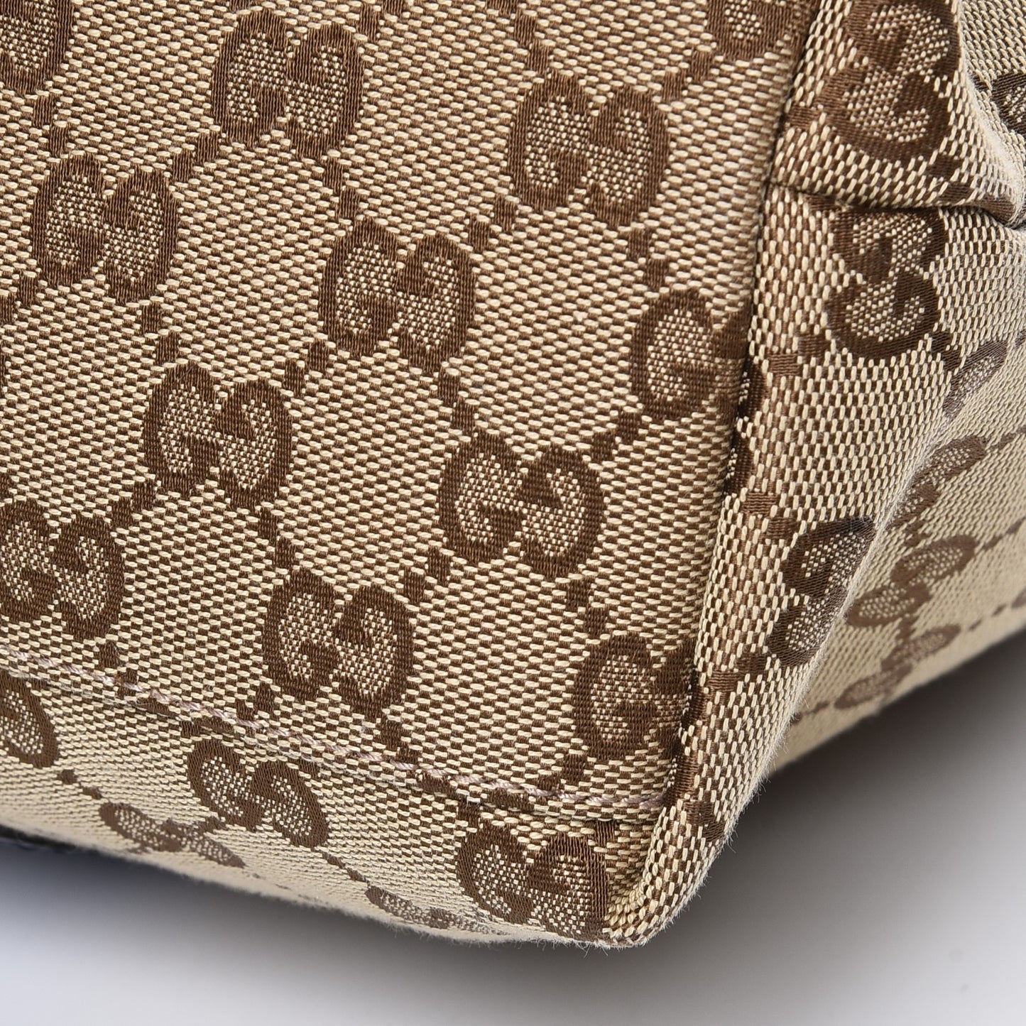 Monogram Medium Bamboo Bar Tote Blue