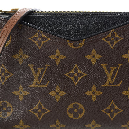 Louis Vuitton Monogram Pallas Clutch Black 9 of 10