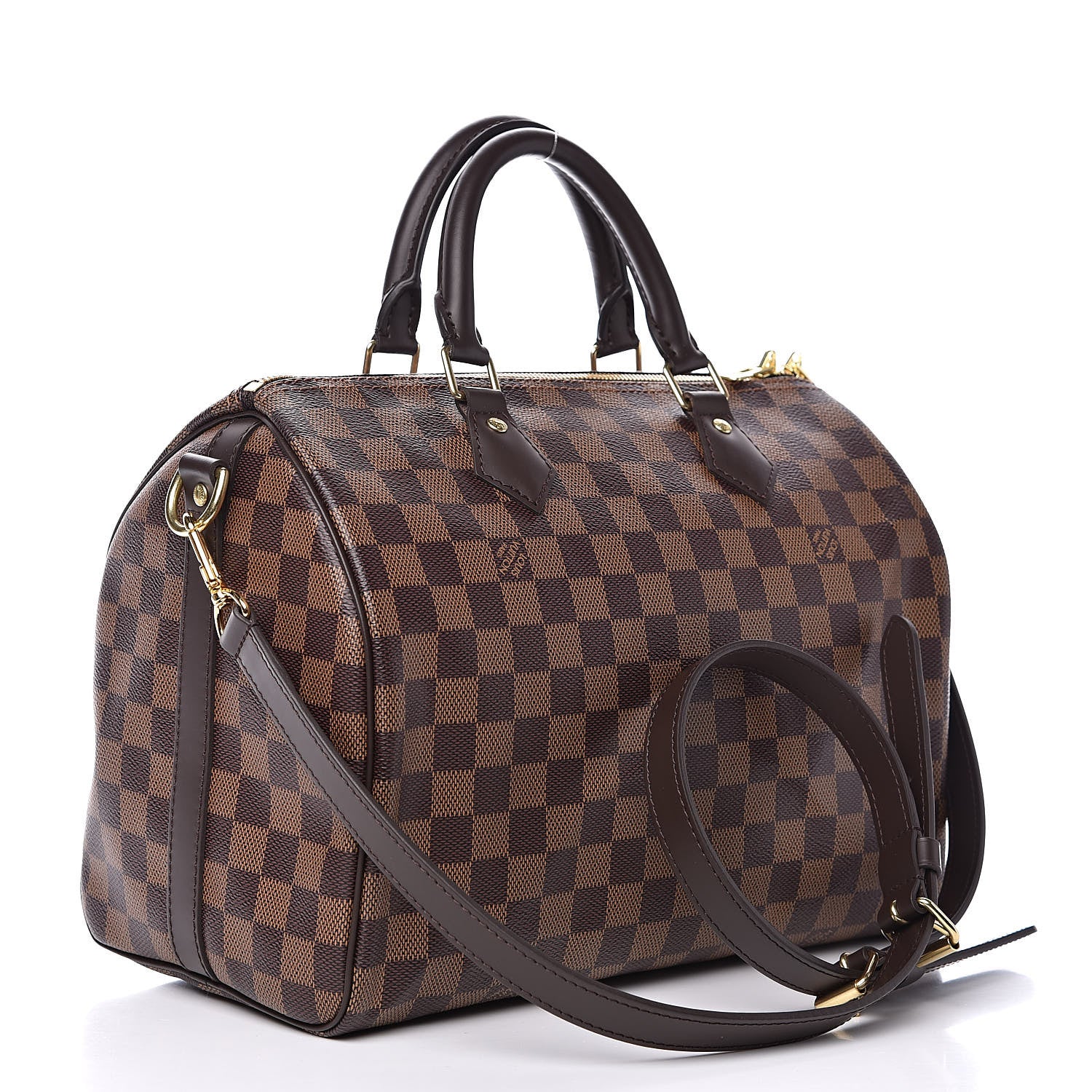 Louis Vuitton Damier Ebene Speedy Bandouliere 30 3 of 9