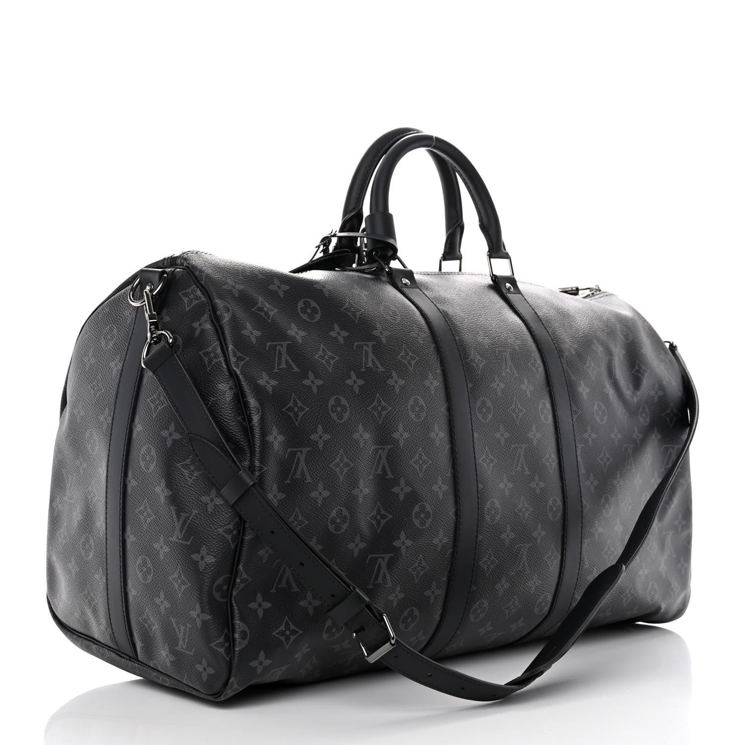 Louis Vuitton Monogram Eclipse Keepall Bandouliere 55 2 of 14
