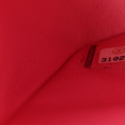Chanel Caviar Quilted Medium Double Flap Pink 7 of 11