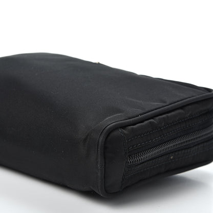 Prada Nylon Vela Cosmetic Pouch Black 7 of 7