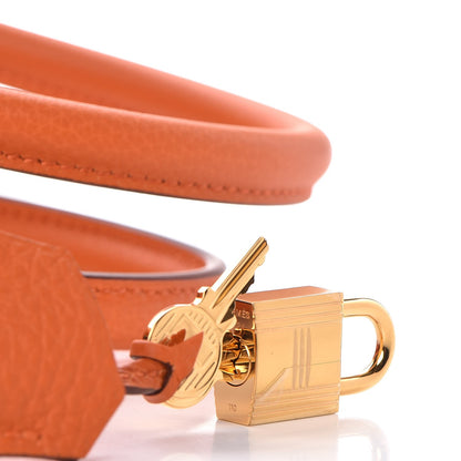 Hermes Togo Birkin 35 Orange 34 of 36