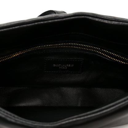 Saint Laurent Padded Lambskin Le 5 A 7 Hobo Black 5 of 10