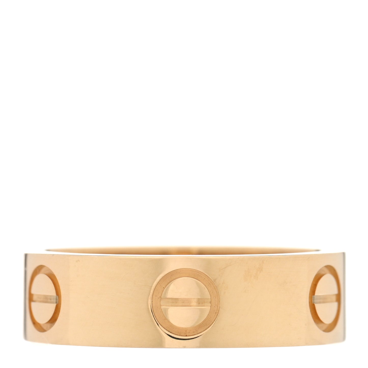 18K Yellow Gold 5.5mm LOVE Ring 53 6.5
