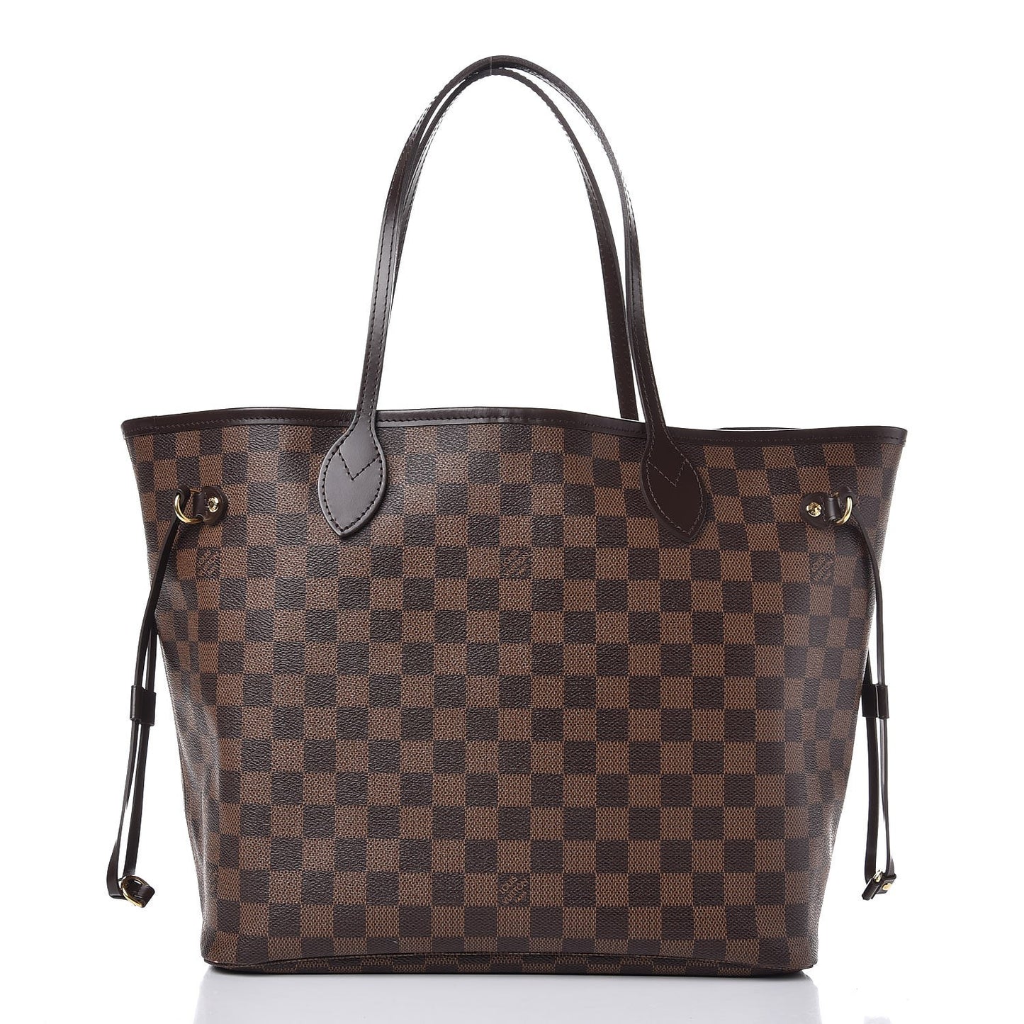 Damier Ebene Neo Neverfull MM Rose Ballerine