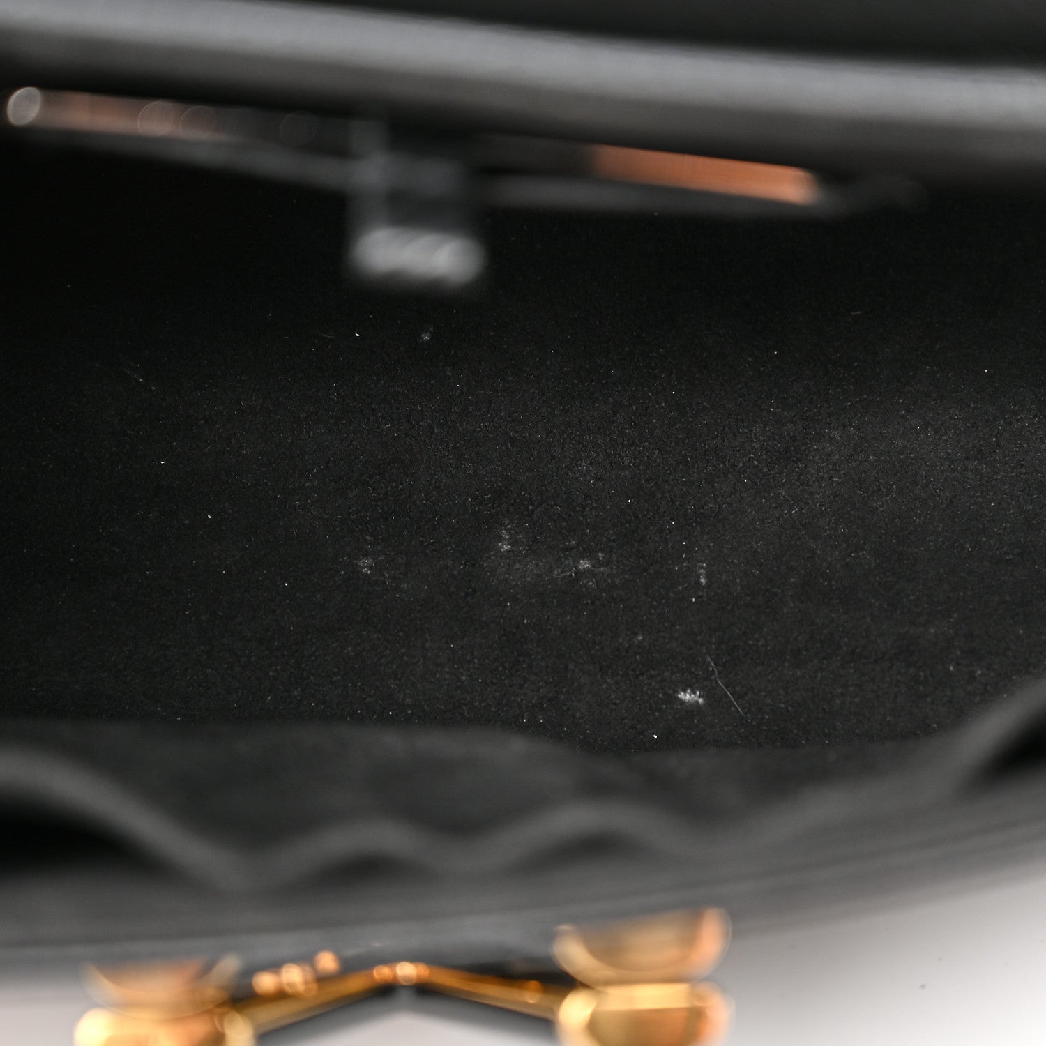 Louis Vuitton Epi Twist Shoulder Bag MM Matte Black Gold 11 of 19