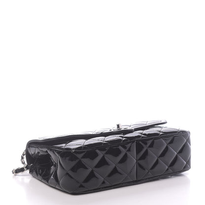 Chanel Patent Quilted Large Coco Shine Flap Black 5 of 12