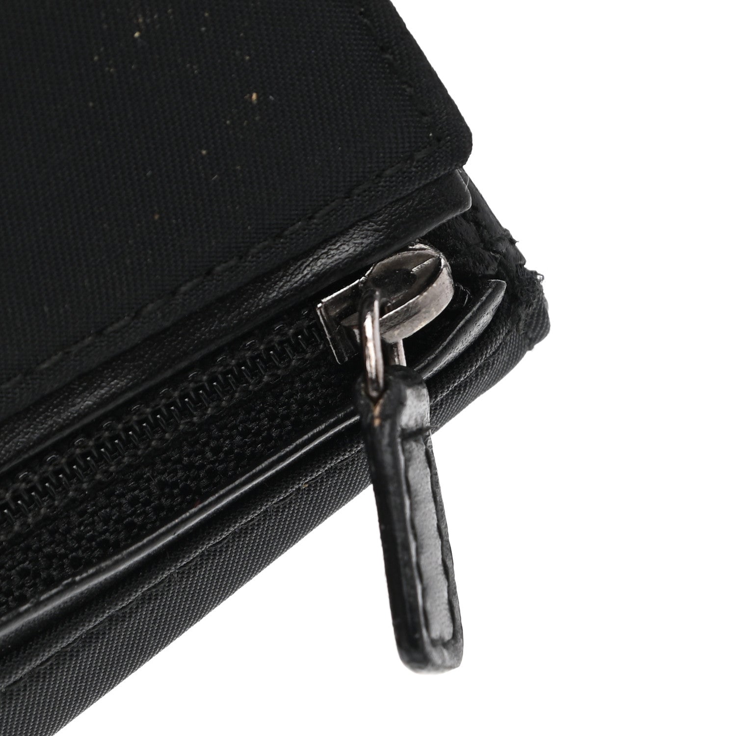 Christian Dior Nylon Saddle Wallet Black 10 of 10