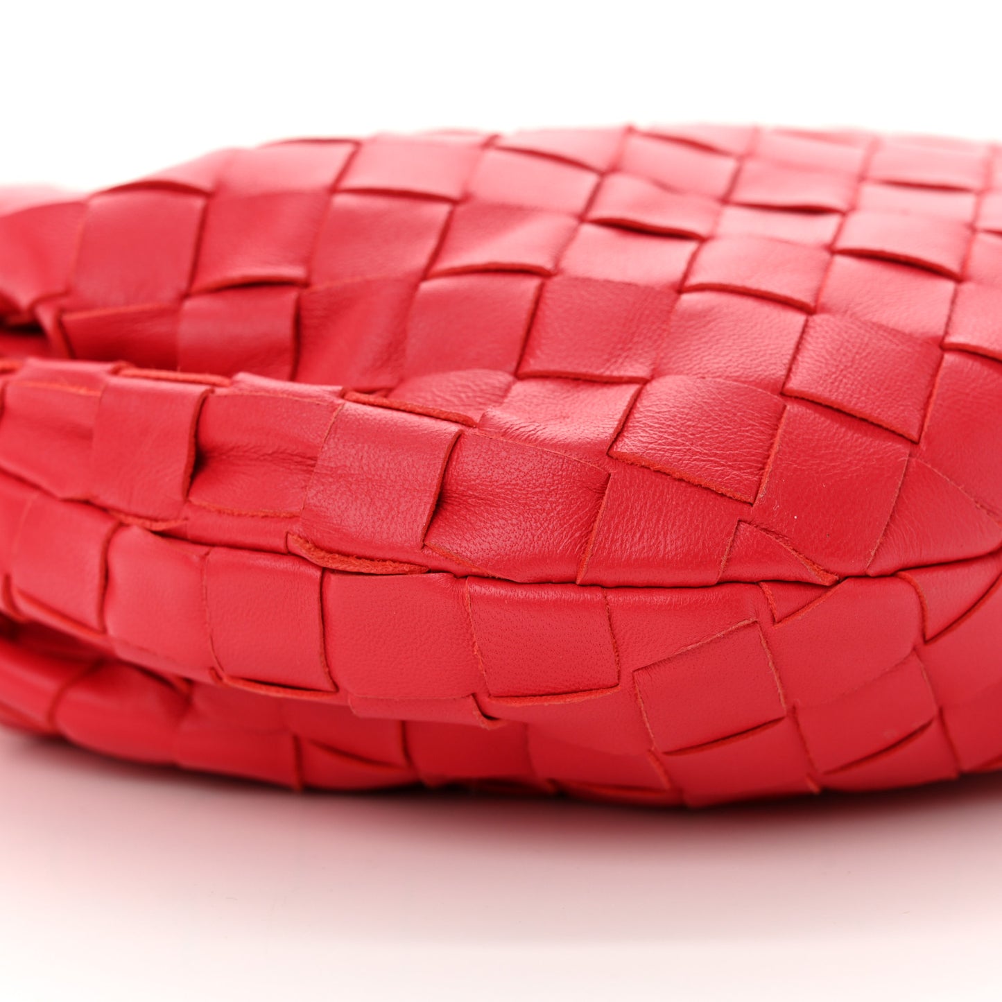 Nappa Intrecciato Mini Jodie Cranberry