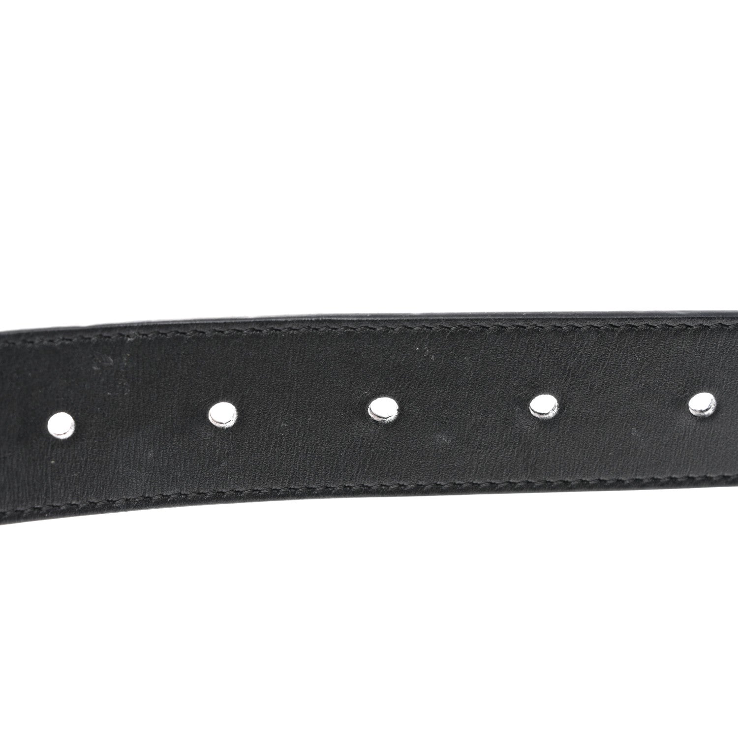 Gucci Calfskin Double G 30mm Belt 80 32 Black 5 of 6