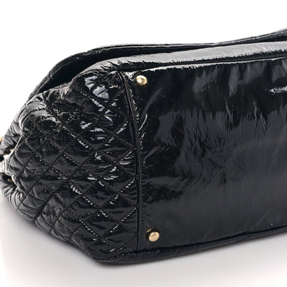 Chanel Vinyl XL Rock and Chain Flap Black 7 of 8