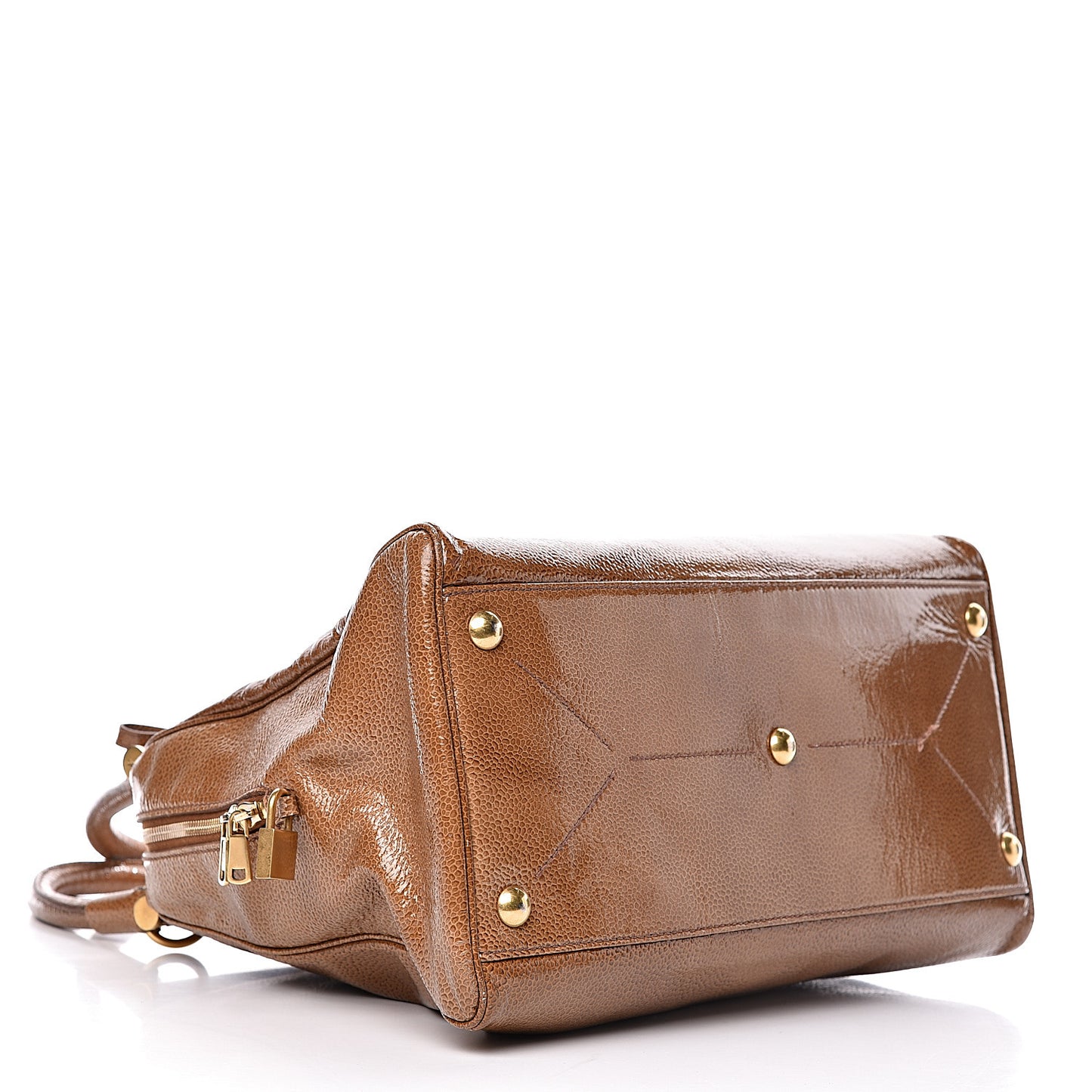 Patent Medium Majorelle Brown