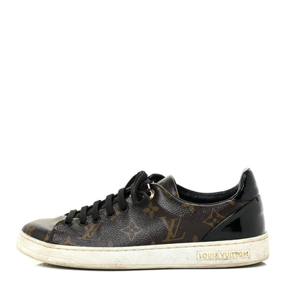 Louis Vuitton Patent Monogram Frontrow Sneakers 35.5 1 of 21