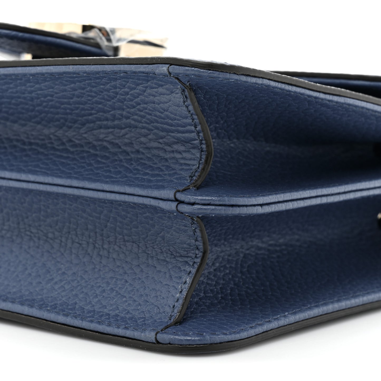 Dollar Calfskin Small Interlocking G Shoulder Bag Caspian