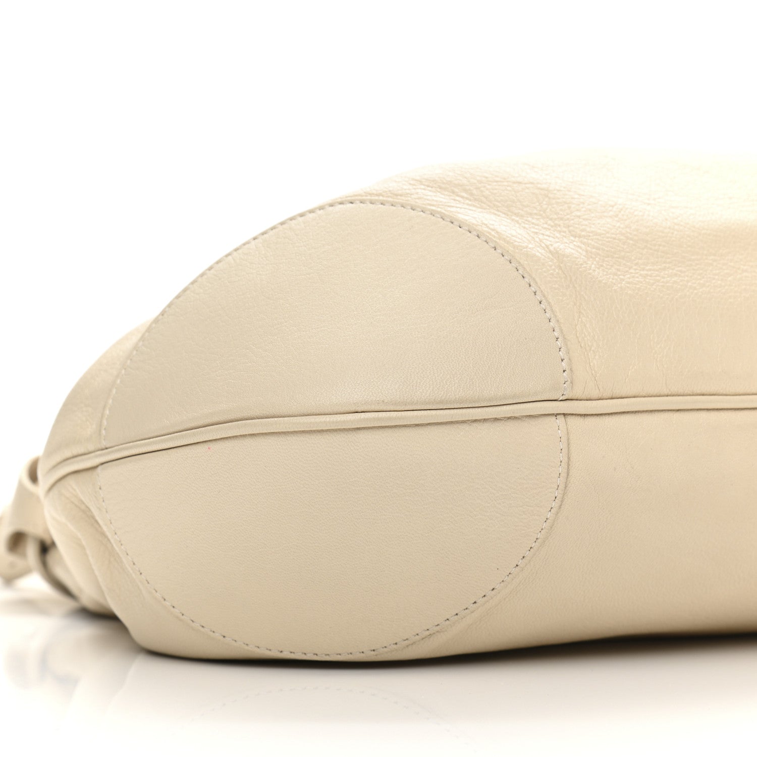 Salvatore Ferragamo Calfskin Vittoria Satchel Ivory 8 of 17