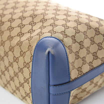 Gucci Monogram Medium Craft Tote Turquoise 16 of 30