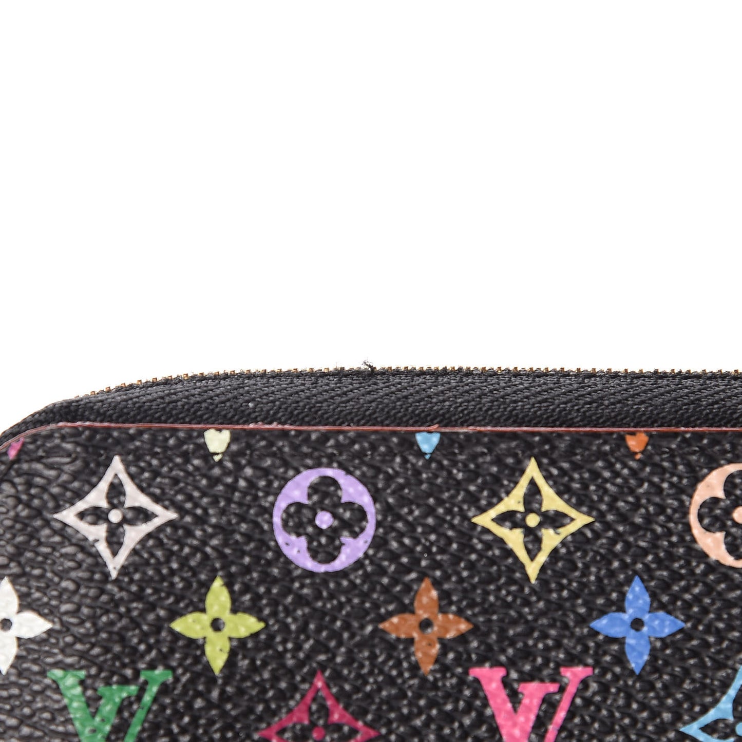 Monogram Multicolor Zippy Coin Purse Black Grenade